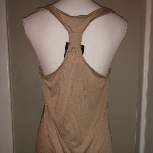 Sequin animal print racerback tank top - Picture 3 of 5